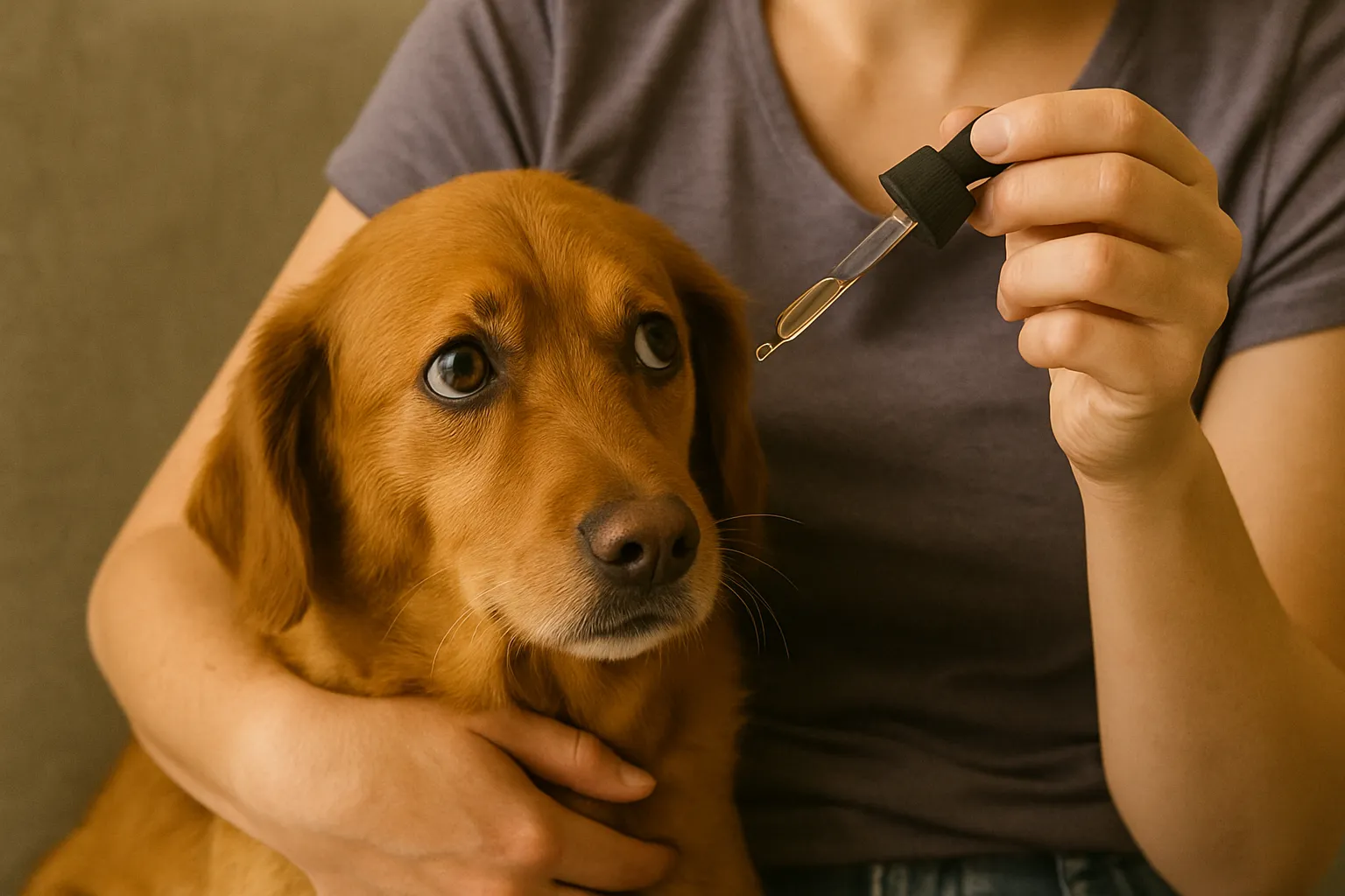 CBD oil for dog anxiety